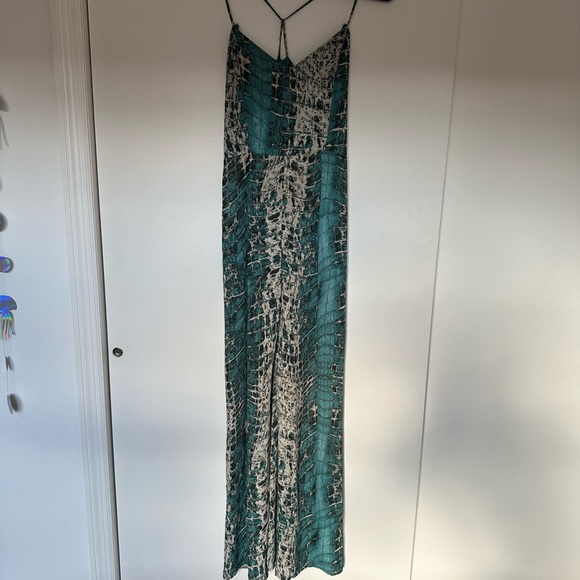 Maxi Snake print jumpsuit - Picture 3 of 6